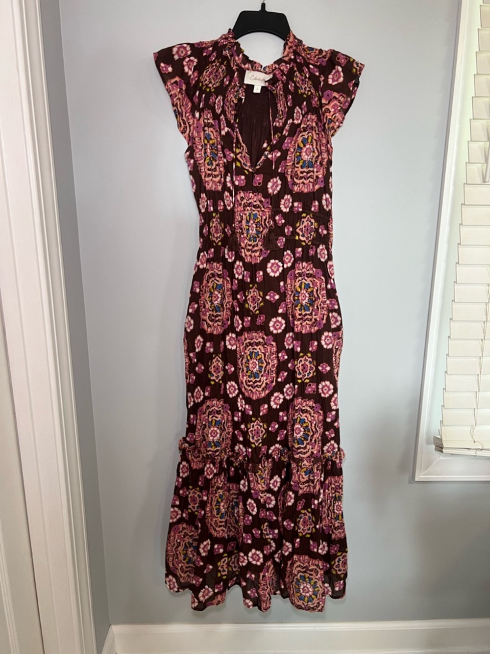 Cleobella Indira Ankle Dress in Avalon Size S - Picture 4 of 13